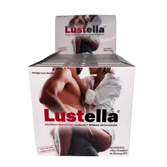 LUSTELLA | Crema de chocolate con avellana infundida para hombres, mujeres y parejas para divertirse en el dormitorio