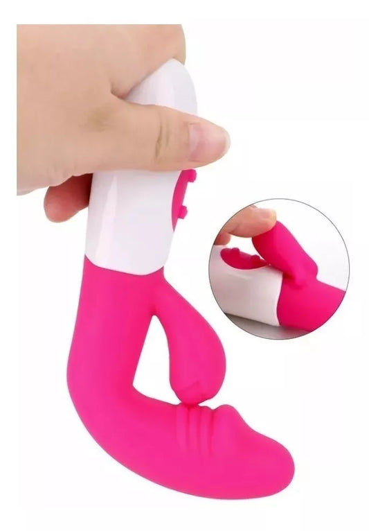 CANDRY | Vibrador negro doble penetración