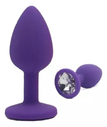 PLUG ANAL | Dilatador flexible silicona y cristal