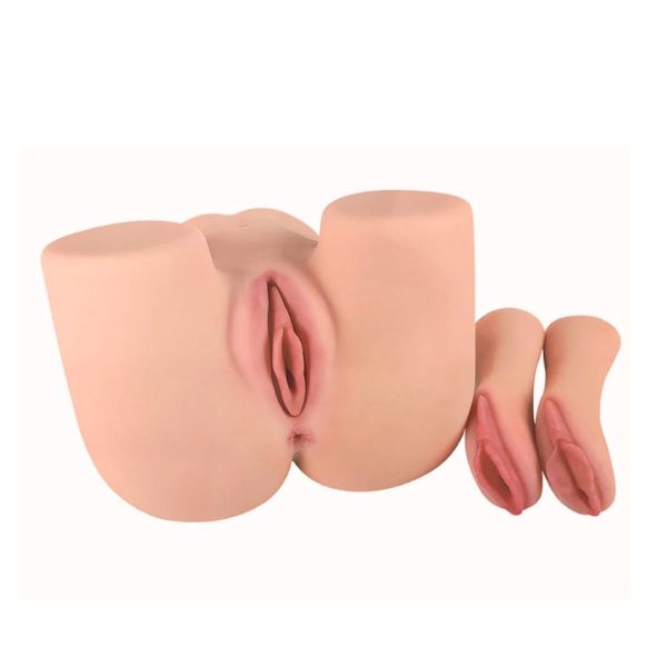 Masturbador hiperrealista Lina 14kg Vaginas intercambiables – Tantaly