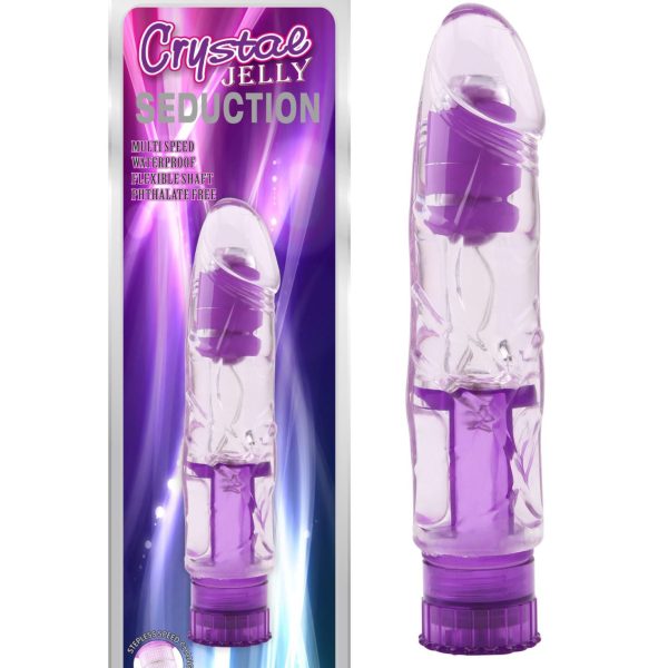 Dildo vibrador Seduction CrystalJelly CHISA CN-131815395