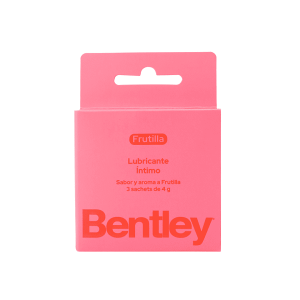 Sachet de Gel Lubricante Frutilla Bentley 4gr