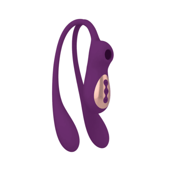 Succionador y vibrador doble BunnyDuo AVB319PU