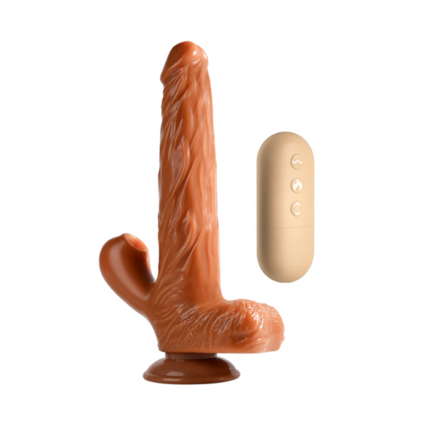 Dildo vibrador con rotacion 360° Roger LILO LL-2322-B