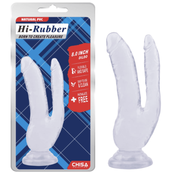 Dildo doble Beom Hi-Rubber 12-11cm CHISA CN-711916420