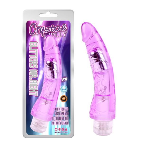 Dildo vibrador Mr.Right CrystalJelly CHISA CN-131852110