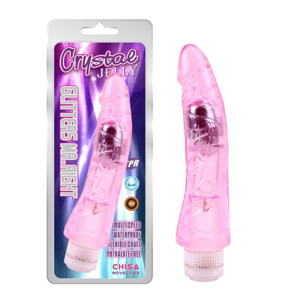 Dildo vibrador Mr.Right CrystalJelly CHISA CN-131852112