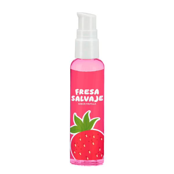 Lubricante Efecto calor sabor Frutilla 60ml Bad Habits