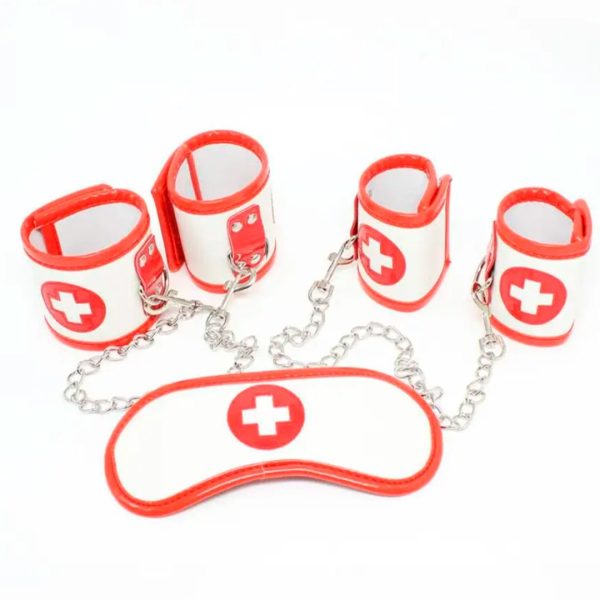 Kit esposas de enfermera bondage PZ-809-3-ZT