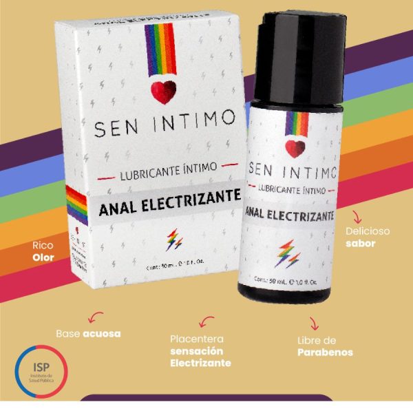 Lubricante Íntimo Anal Electrizante